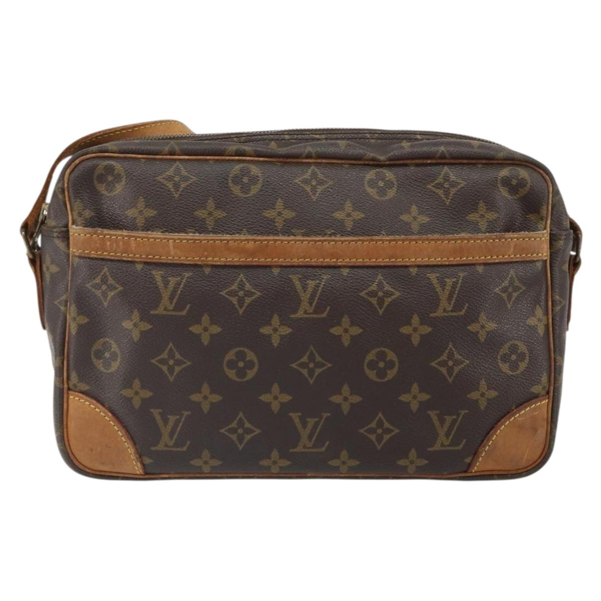 LOUIS VUITTON Monogram Trocadero 30 Shoulder Bag M51272 LV Auth ka1301
