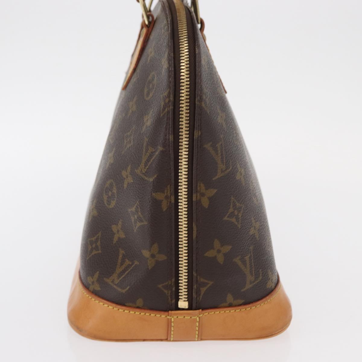 LOUIS VUITTON Monogram Alma Hand Bag M51130 LV Auth ka1302