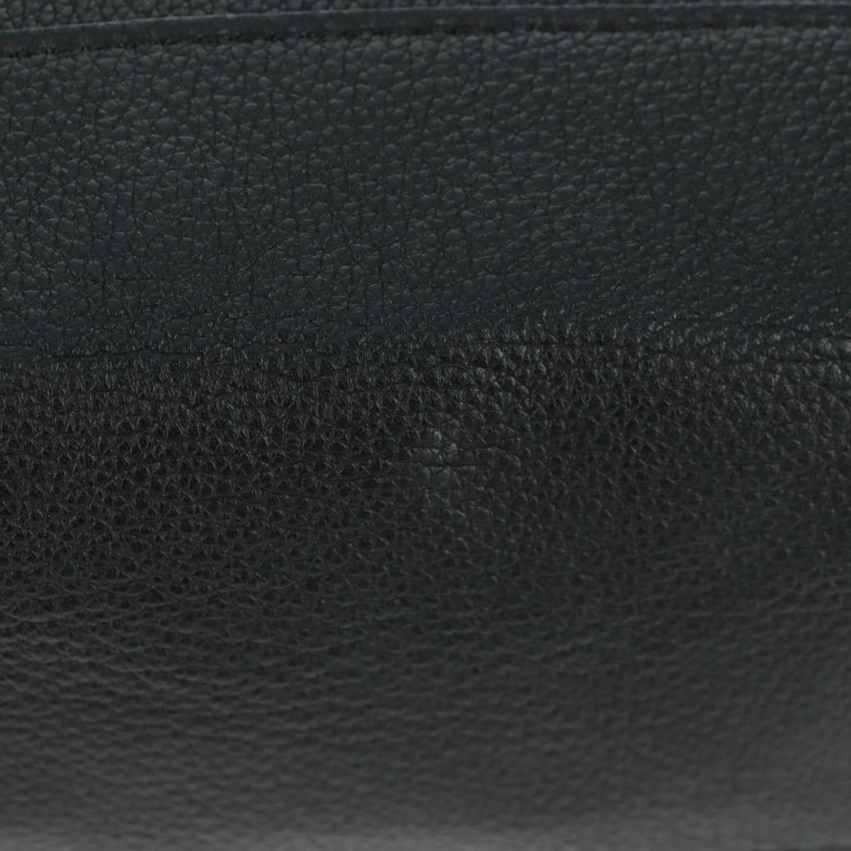 LOUIS VUITTON Calf Leather Turn Lock Rock Me Backpack Black M41815 Auth ka1317