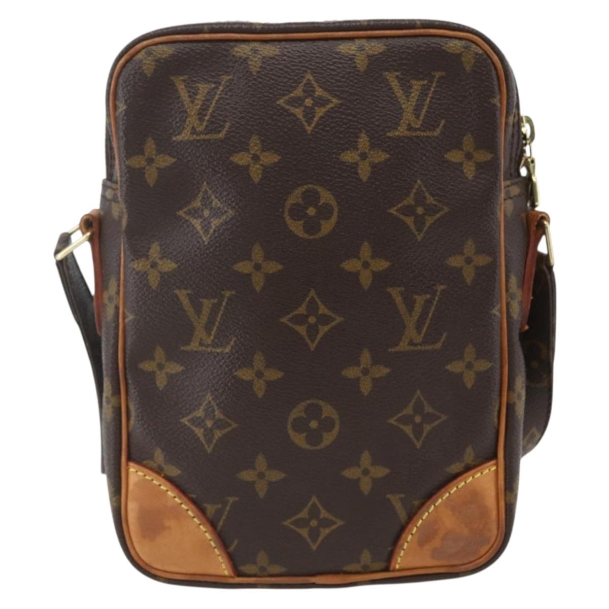 LOUIS VUITTON Monogram Danube Shoulder Bag M45266 LV Auth ka1334