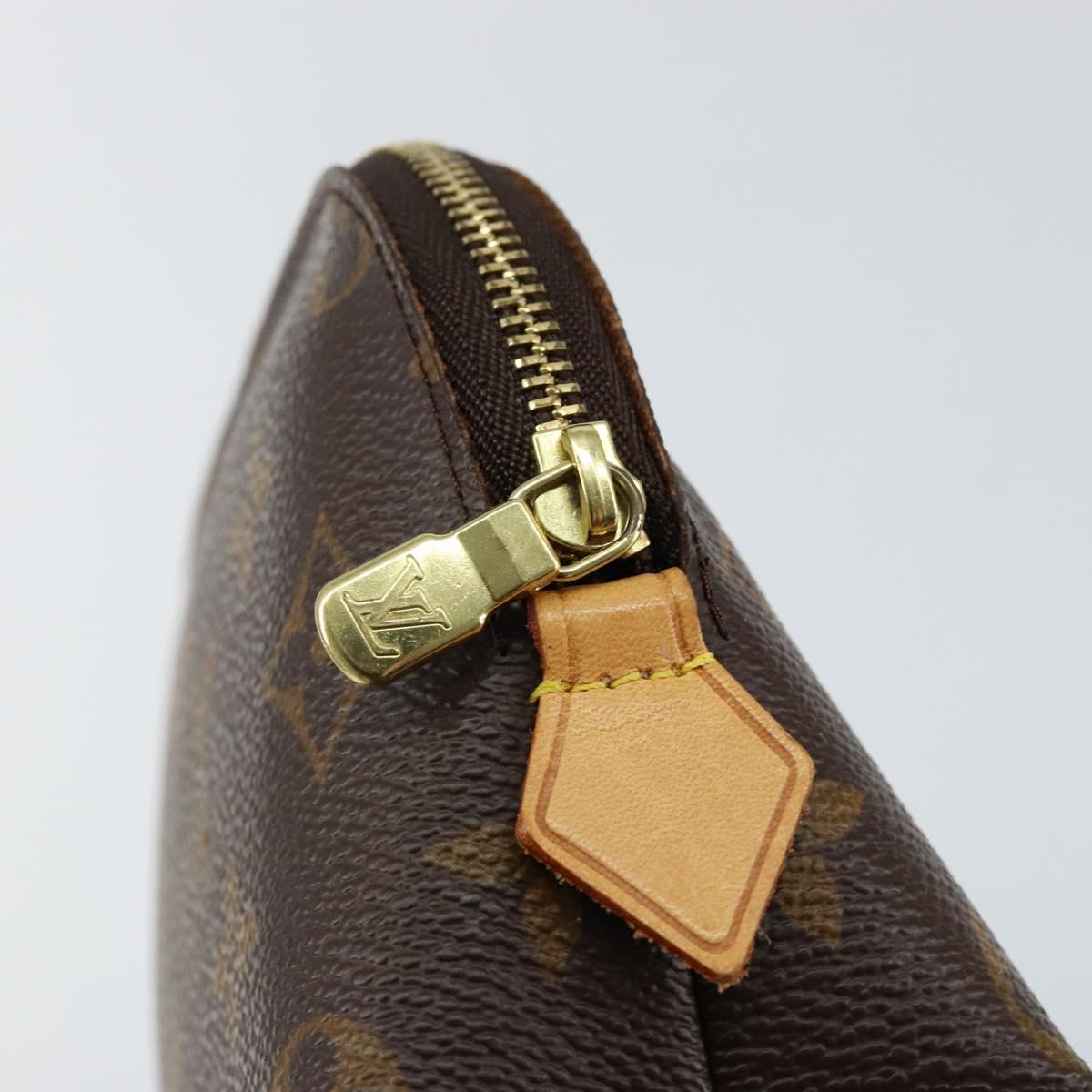 LOUIS VUITTON Monogram Pochette Cosmetic PM Cosmetic Pouch M47515 LV Auth ka134