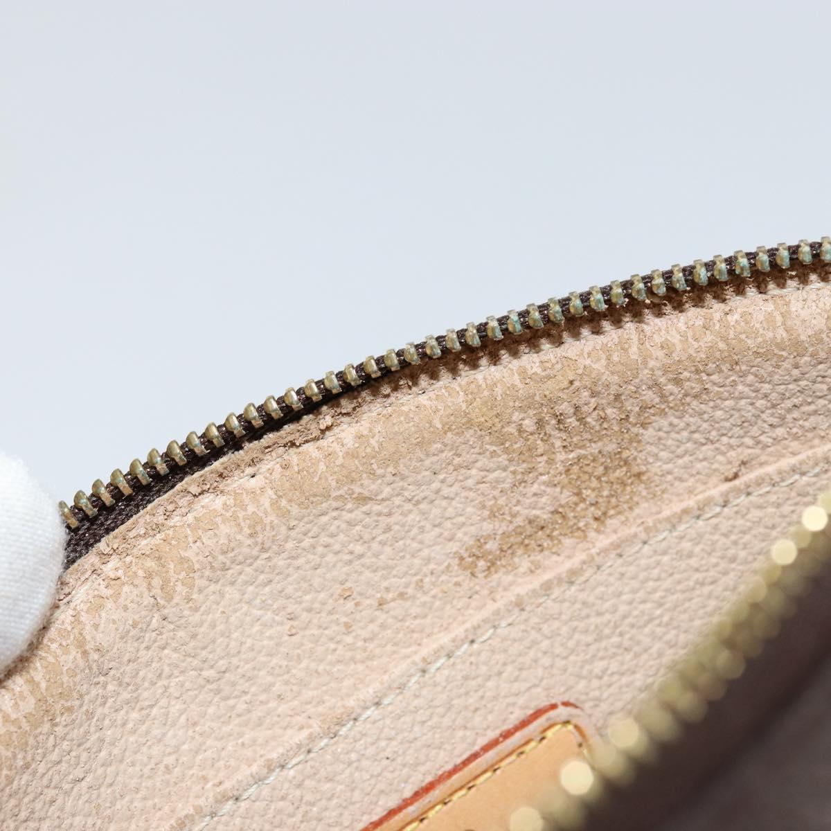 LOUIS VUITTON Monogram Pochette Cosmetic PM Cosmetic Pouch M47515 LV Auth ka134