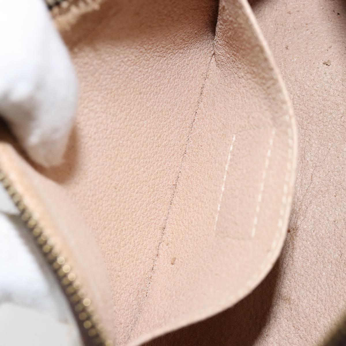 LOUIS VUITTON Monogram Pochette Cosmetic PM Cosmetic Pouch M47515 LV Auth ka134