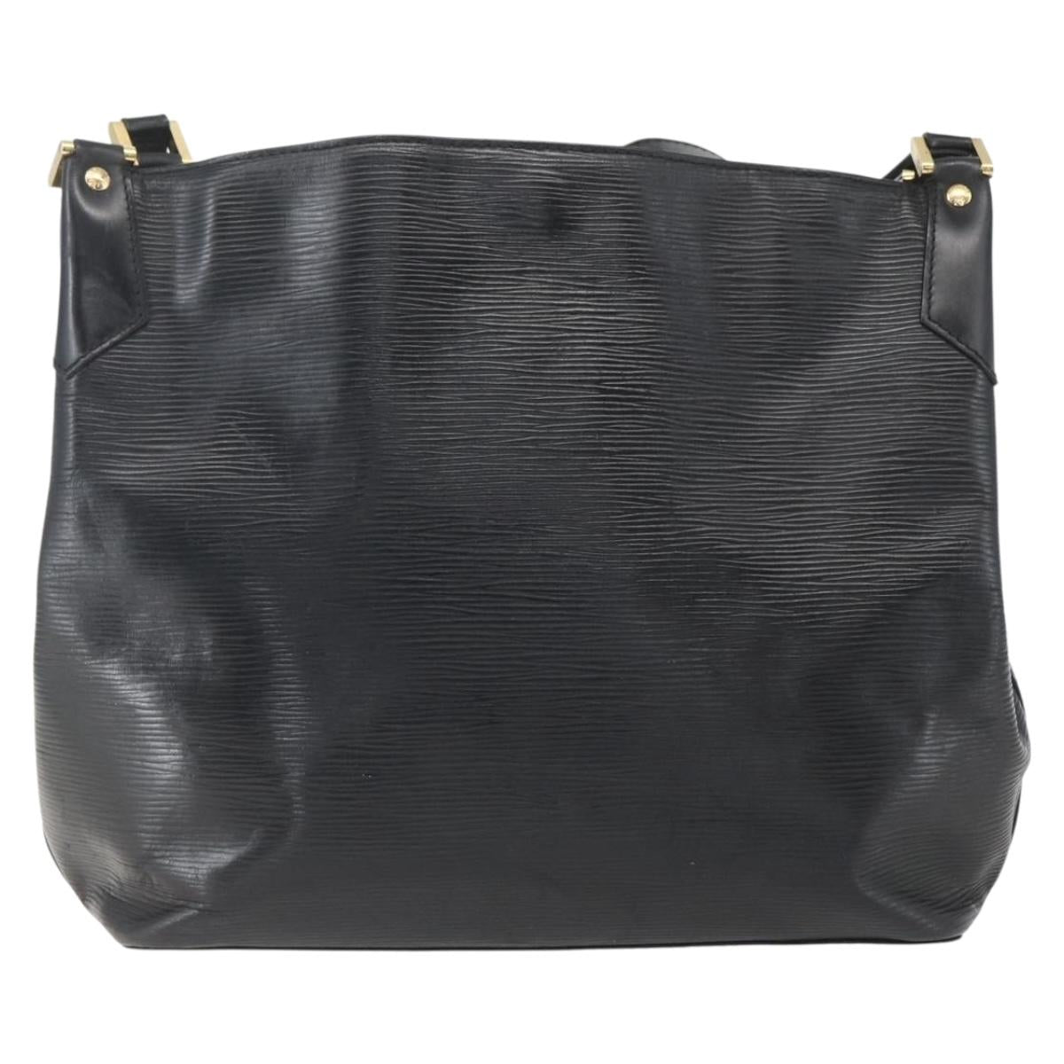LOUIS VUITTON Epi Mandala MM Shoulder Bag Black M58892 LV Auth ka1342