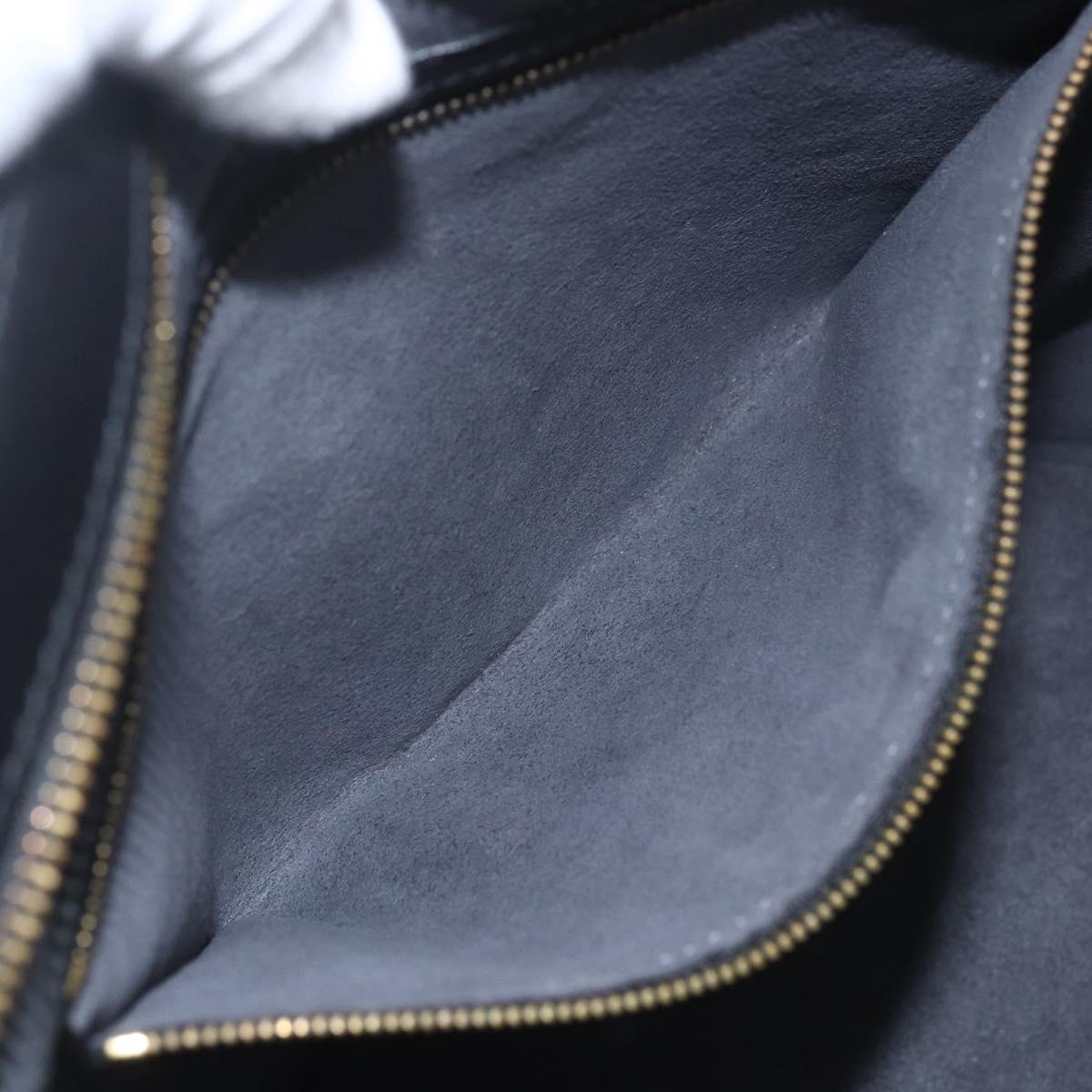 LOUIS VUITTON Epi Saint Jacques Shopping Bag Black M52262 LV Auth ka1357
