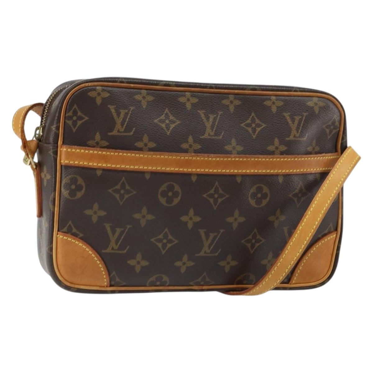 LOUIS VUITTON Monogram Trocadero 27 Shoulder Bag M51274 LV Auth ka1362
