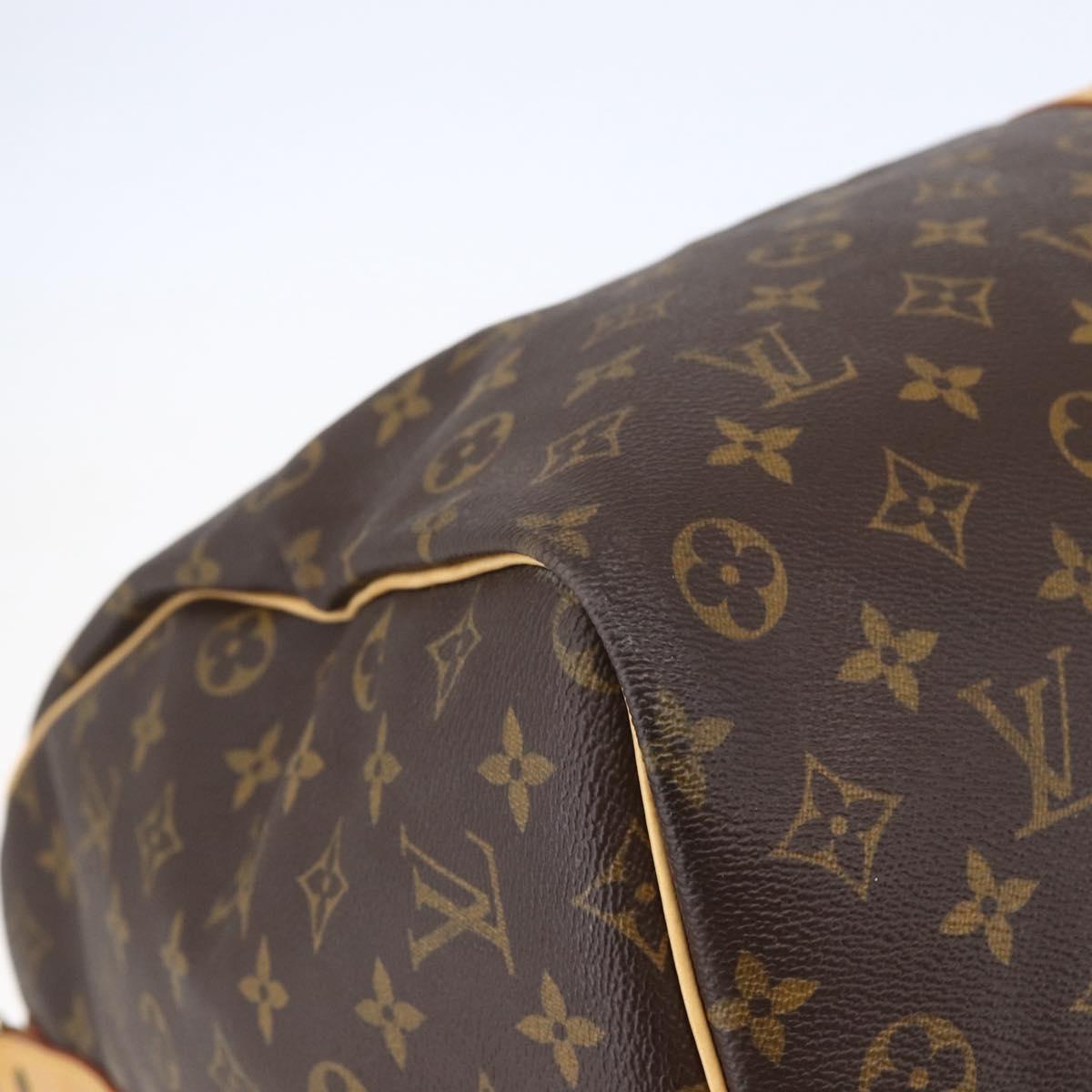 LOUIS VUITTON Monogram Keepall Bandouliere 60 Boston Bag M41412 LV Auth ka138