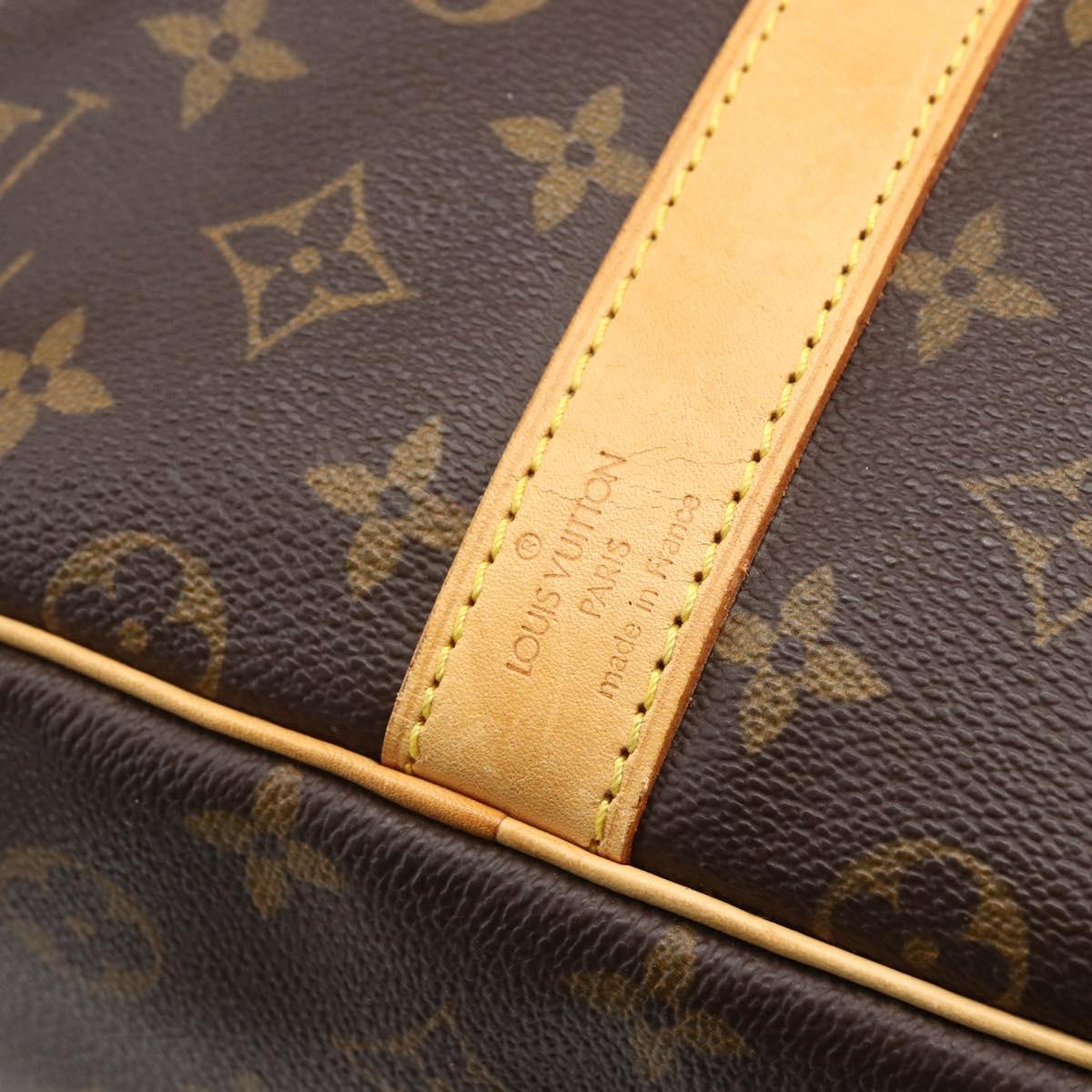 LOUIS VUITTON Monogram Keepall Bandouliere 60 Boston Bag M41412 LV Auth ka138