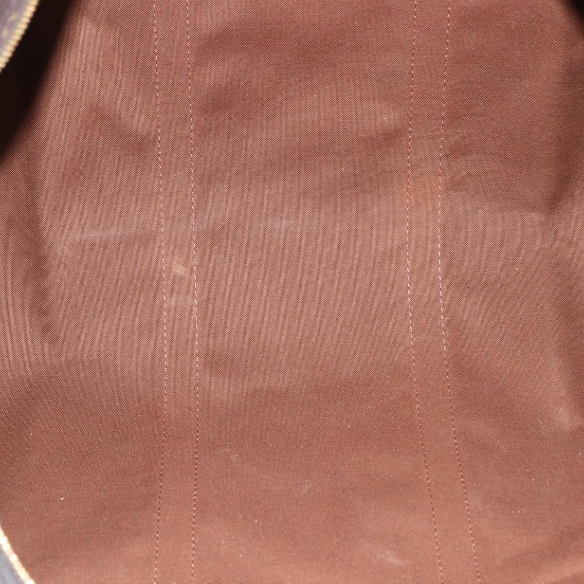 LOUIS VUITTON Monogram Keepall Bandouliere 60 Boston Bag M41412 LV Auth ka138