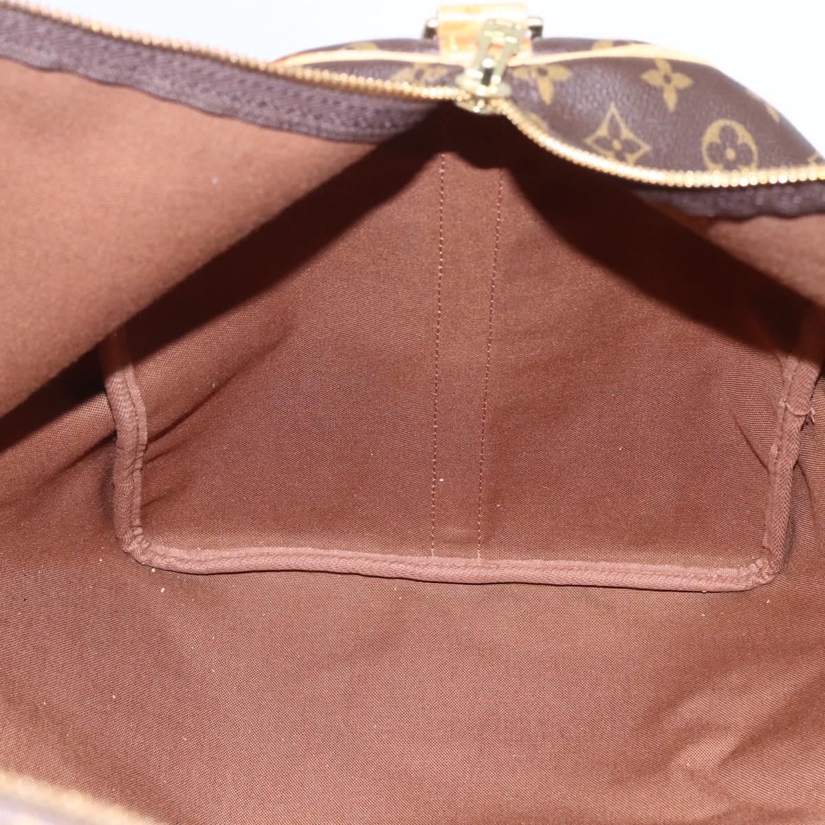 LOUIS VUITTON Monogram Keepall Bandouliere 60 Boston Bag M41412 LV Auth ka138