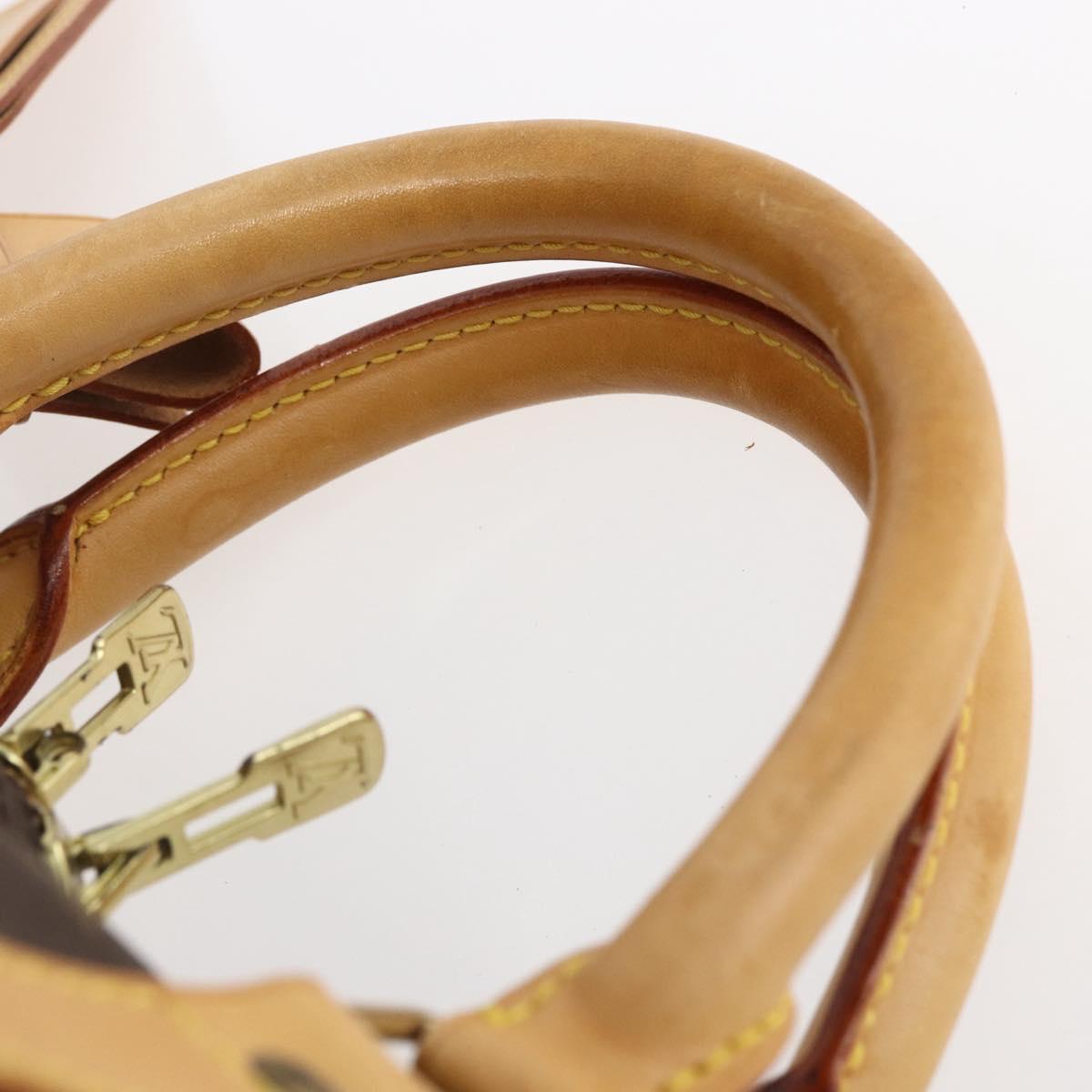 LOUIS VUITTON Monogram Keepall Bandouliere 60 Boston Bag M41412 LV Auth ka138