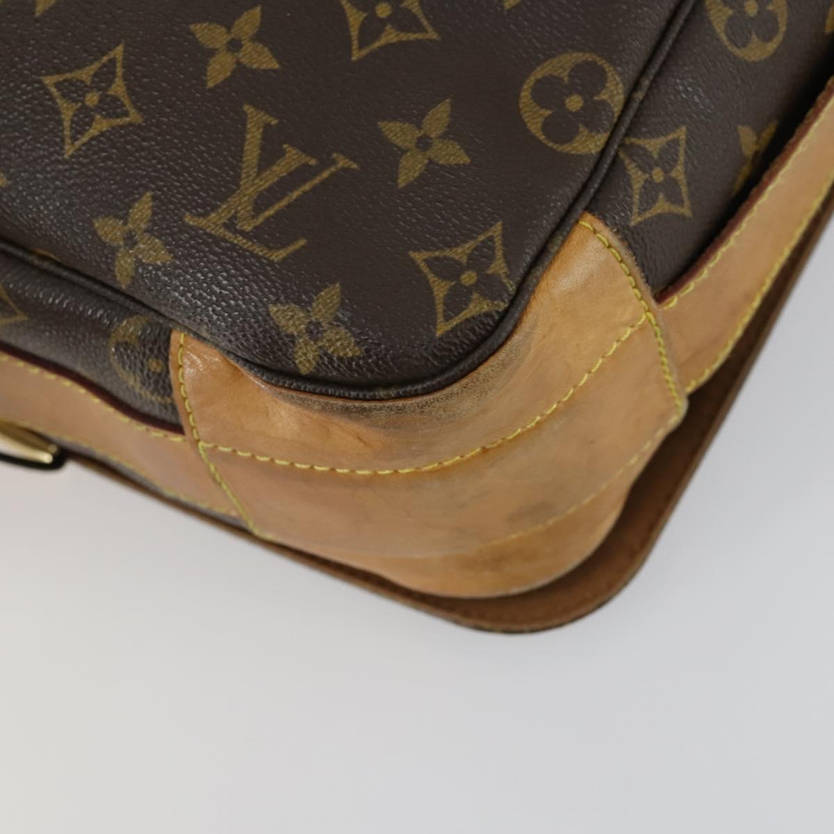 LOUIS VUITTON Monogram Bastille Shoulder Bag SPO LV Auth ka1382