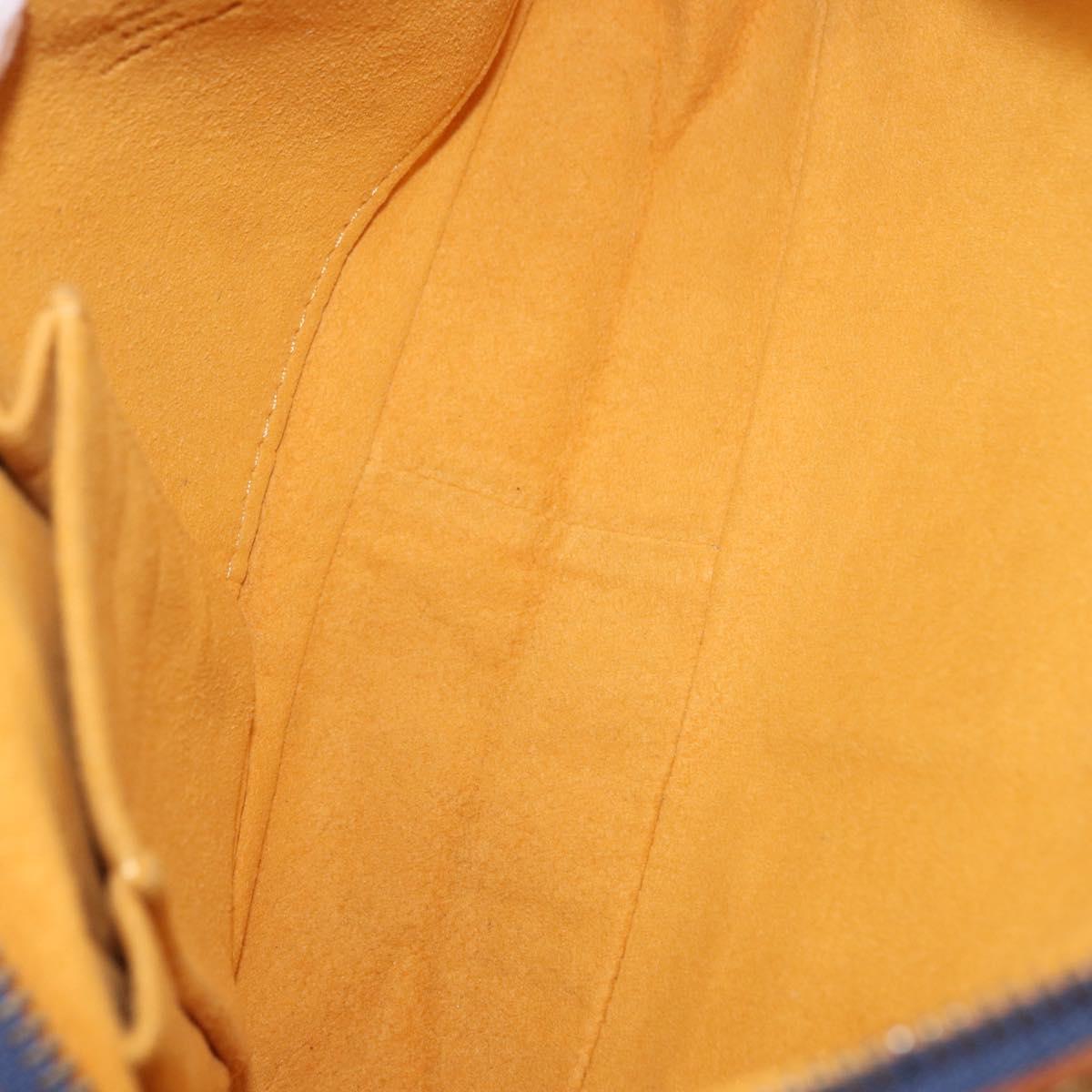 LOUIS VUITTON Monogram Denim Bum Bag Shoulder Bag Blue M44741 LV Auth ka139V