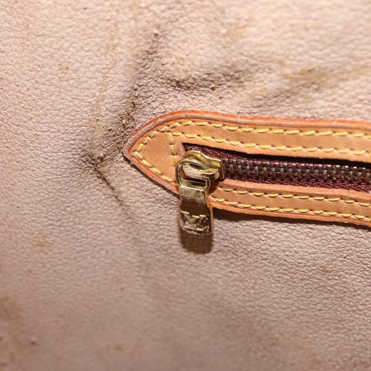 LOUIS VUITTON Monogram Bucket GM Shoulder Bag M42236 LV Auth ka1413