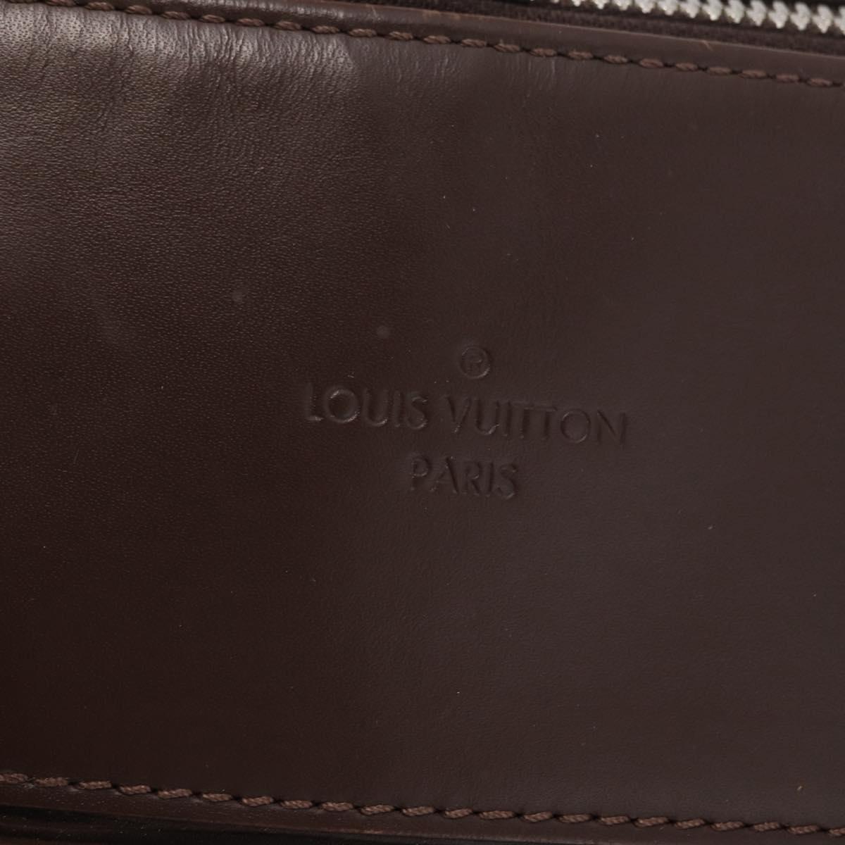 LOUIS VUITTON Epi Porte Documents Jules Bag 2way Brown M50161 LV Auth ka1420