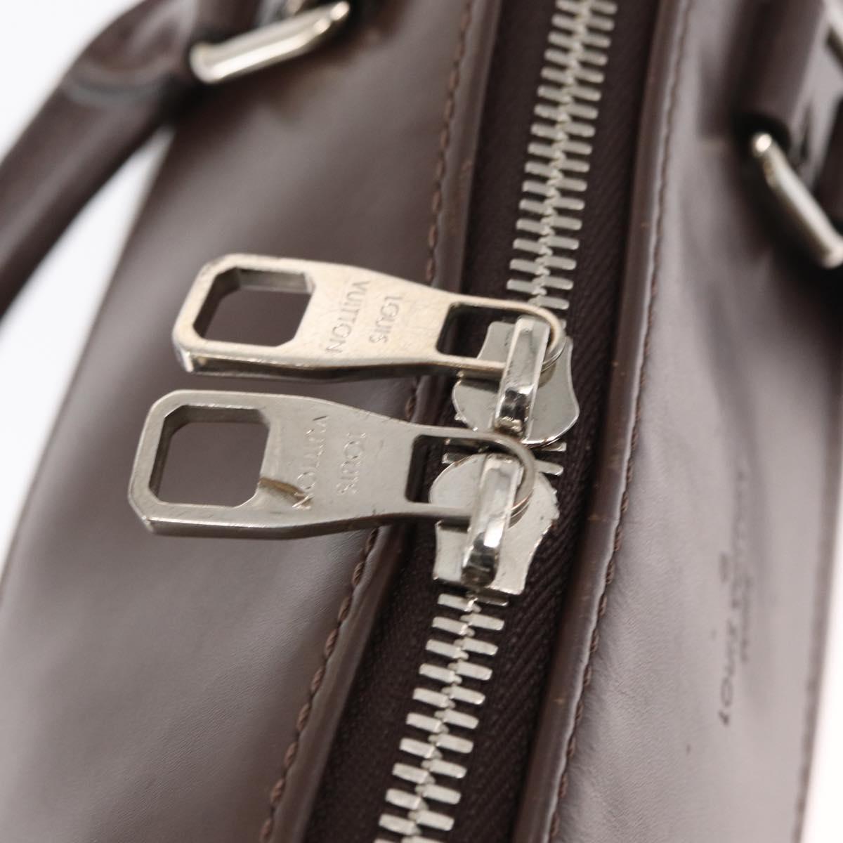 LOUIS VUITTON Epi Porte Documents Jules Bag 2way Brown M50161 LV Auth ka1420
