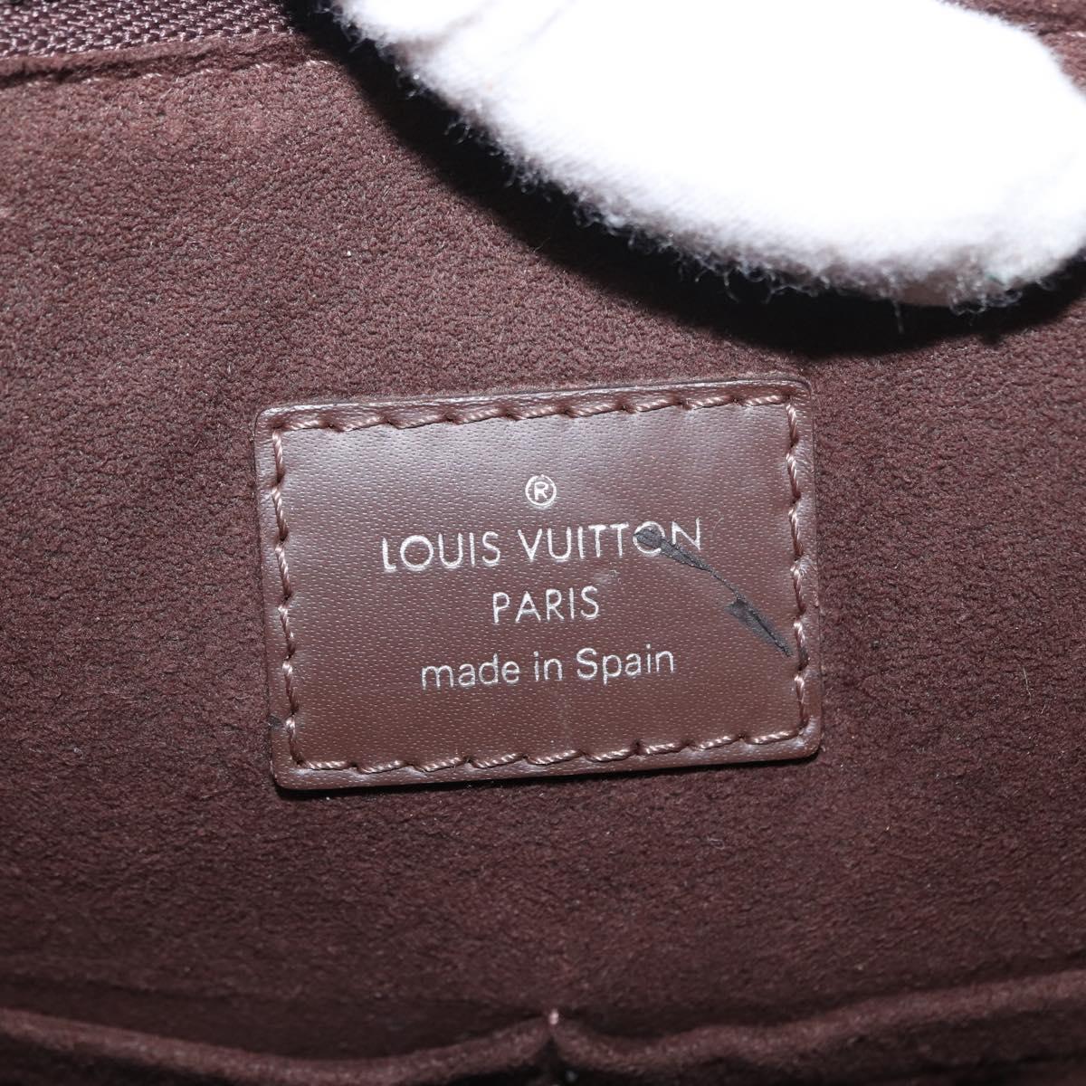 LOUIS VUITTON Epi Porte Documents Jules Bag 2way Brown M50161 LV Auth ka1420