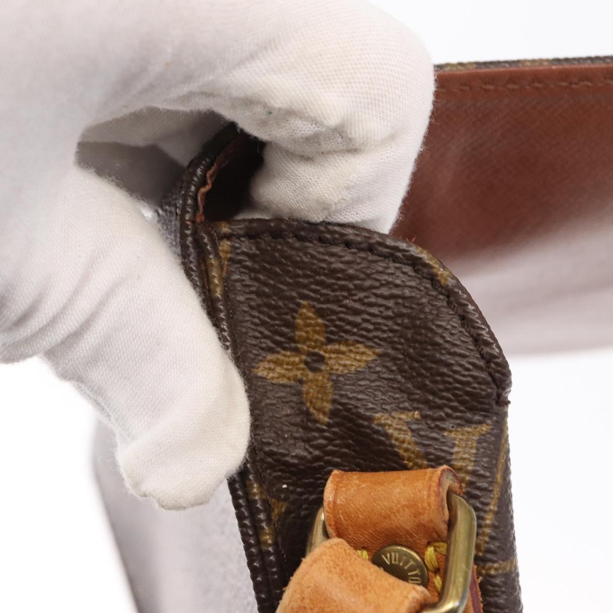 LOUIS VUITTON Monogram Cartouchiere PM Shoulder Bag M51254 LV Auth ka1422