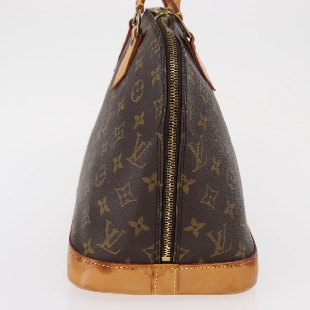 LOUIS VUITTON Monogram Alma Hand Bag M51130 LV Auth ka1429