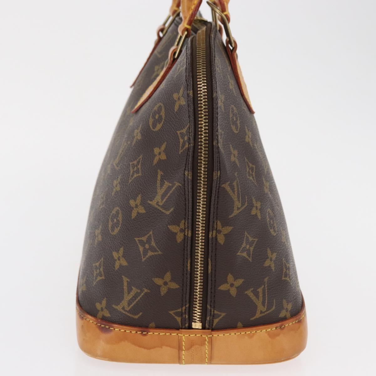 LOUIS VUITTON Monogram Alma Hand Bag M51130 LV Auth ka1429