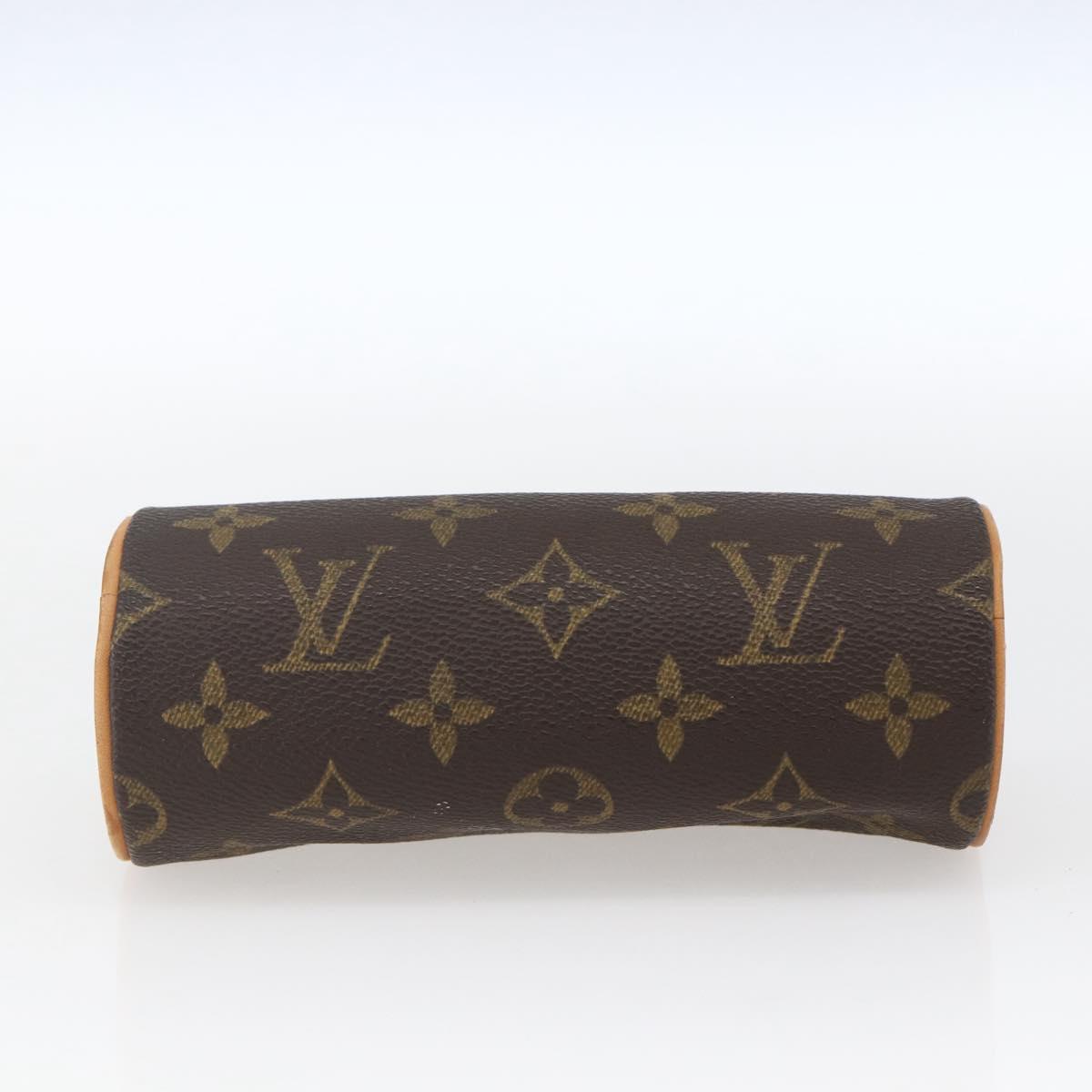 LOUIS VUITTON Monogram Papillon Pouch LV Auth ka1443
