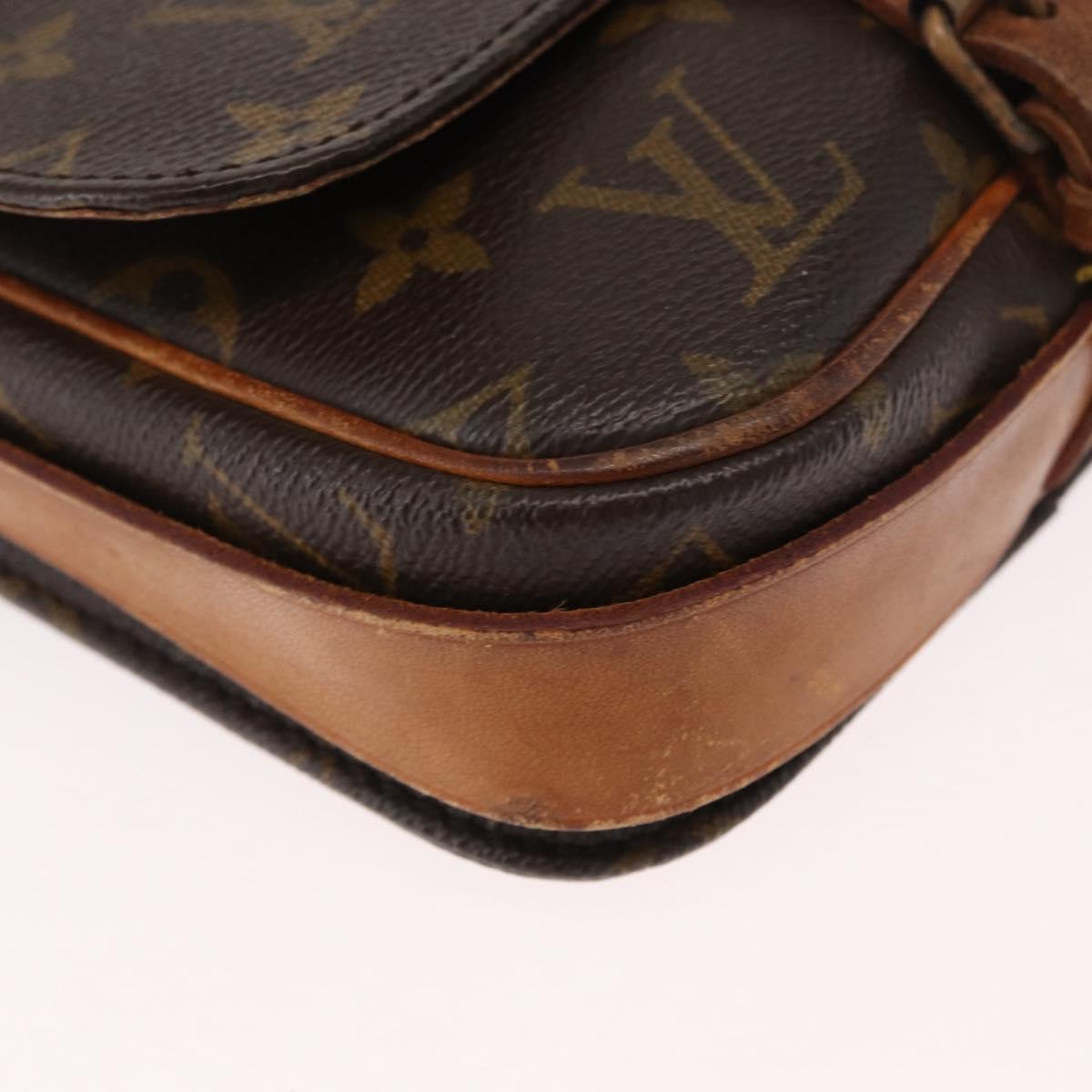 LOUIS VUITTON Monogram Cartouchiere PM Shoulder Bag M51254 LV Auth ka1444