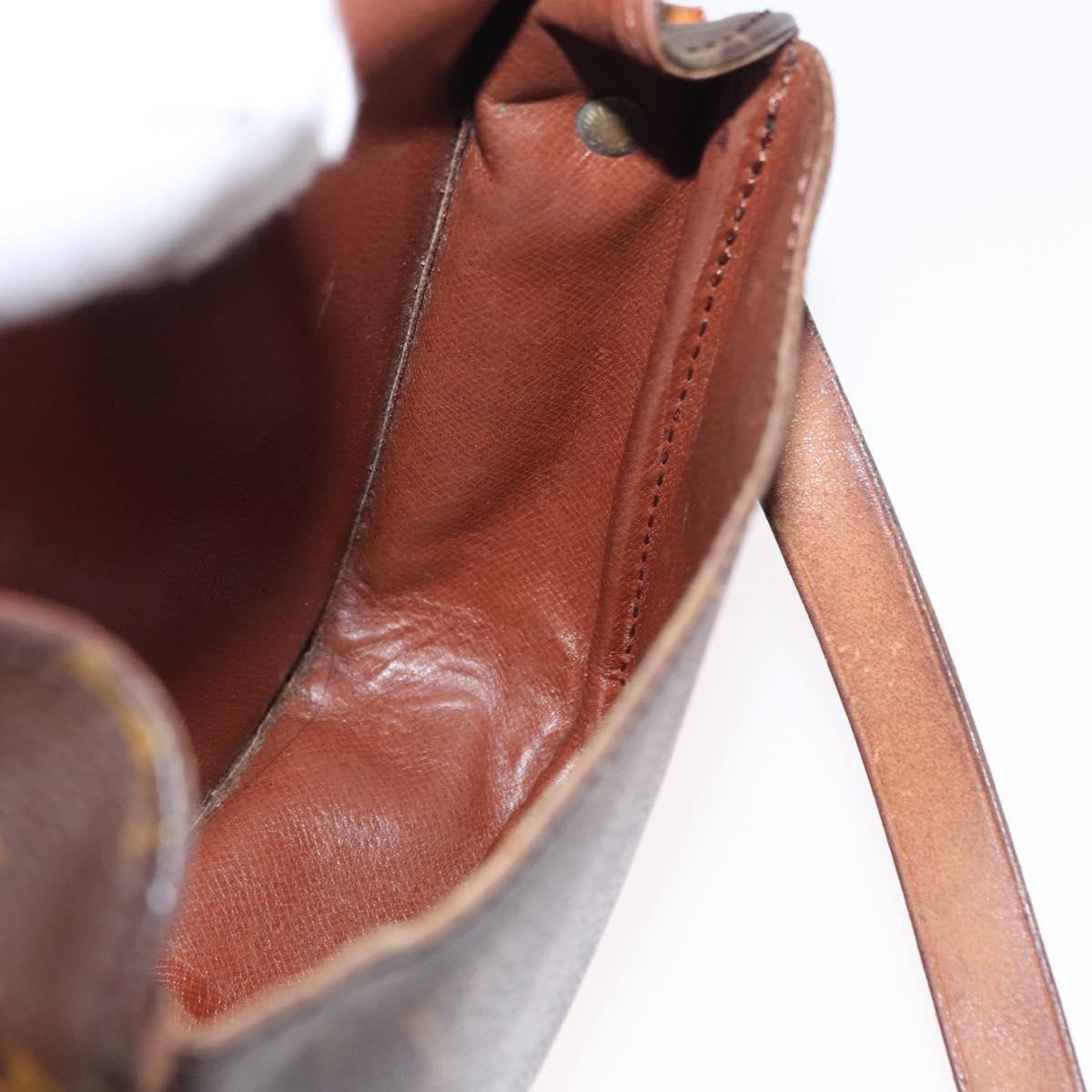 LOUIS VUITTON Monogram Cartouchiere PM Shoulder Bag M51254 LV Auth ka1444