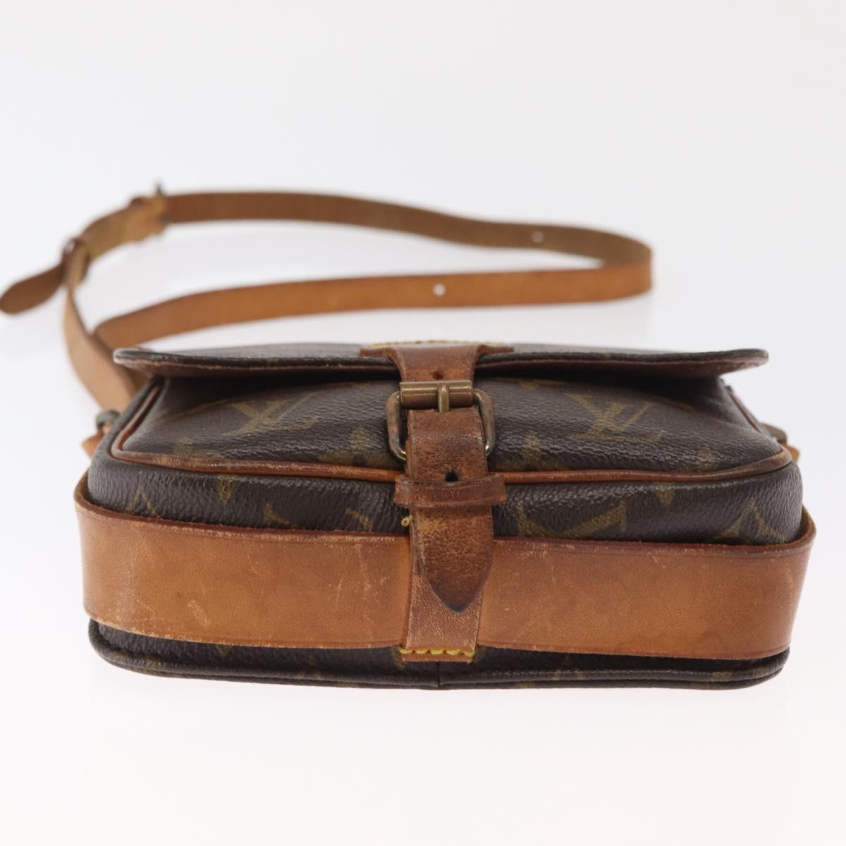 LOUIS VUITTON Monogram Cartouchiere PM Shoulder Bag M51254 LV Auth ka1444