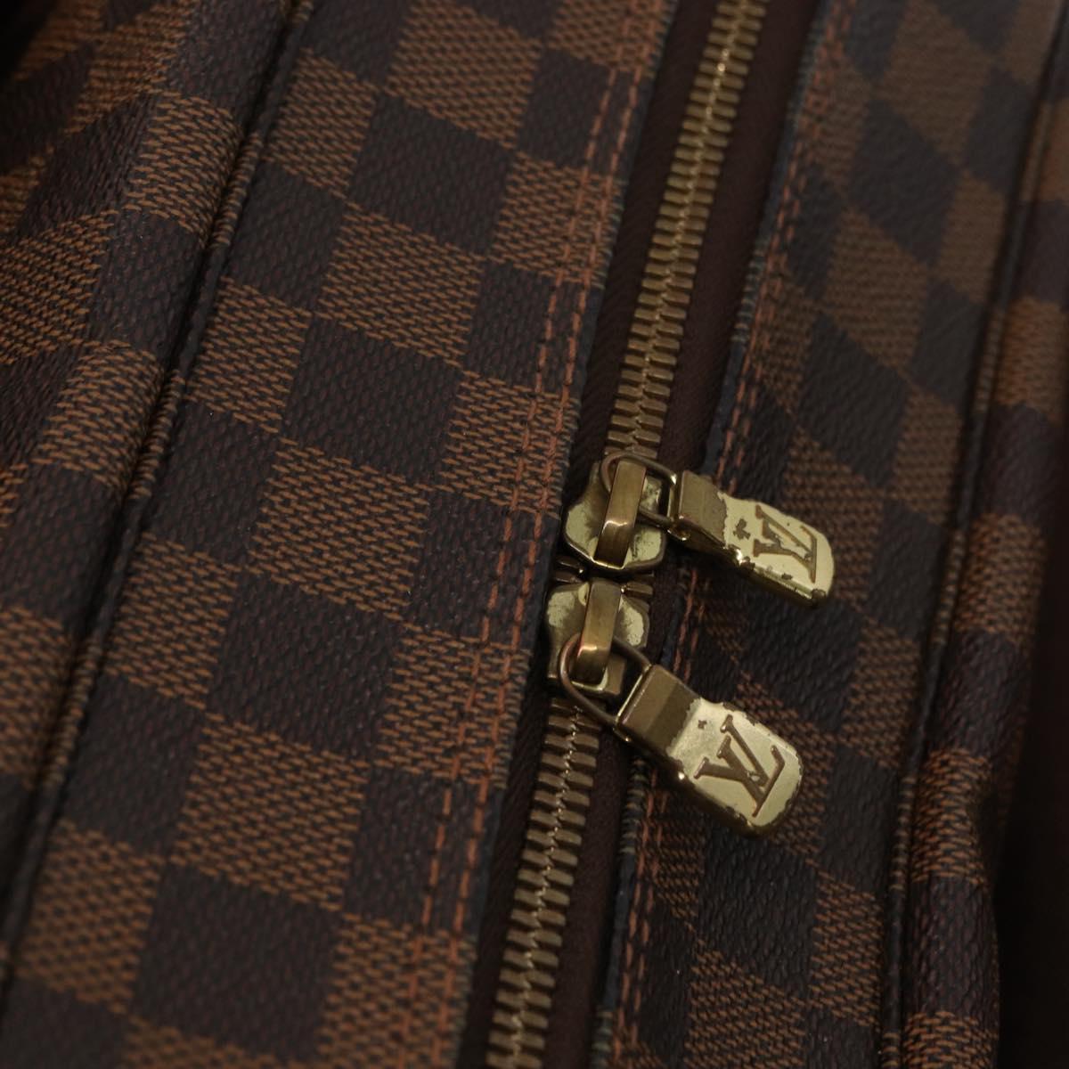 LOUIS VUITTON Damier Ebene Naviglio Shoulder Bag N45255 LV Auth ka1460