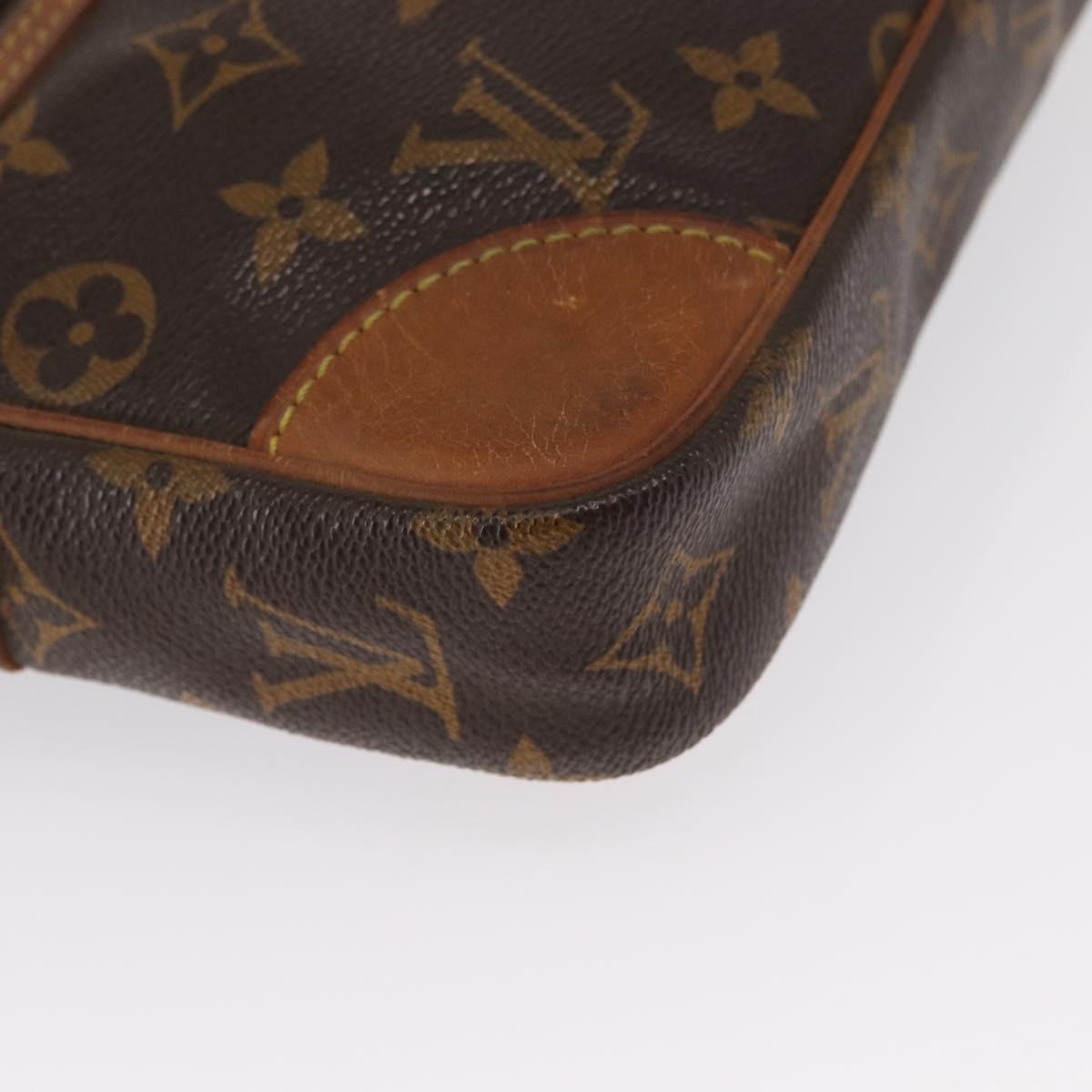LOUIS VUITTON Monogram Marly Dragonne GM Clutch Bag M51825 LV Auth ka1478