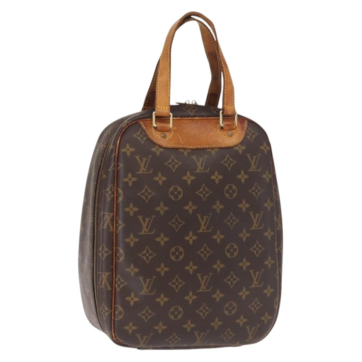 LOUIS VUITTON Monogram Excursion Hand Bag M41450 LV Auth ka1484