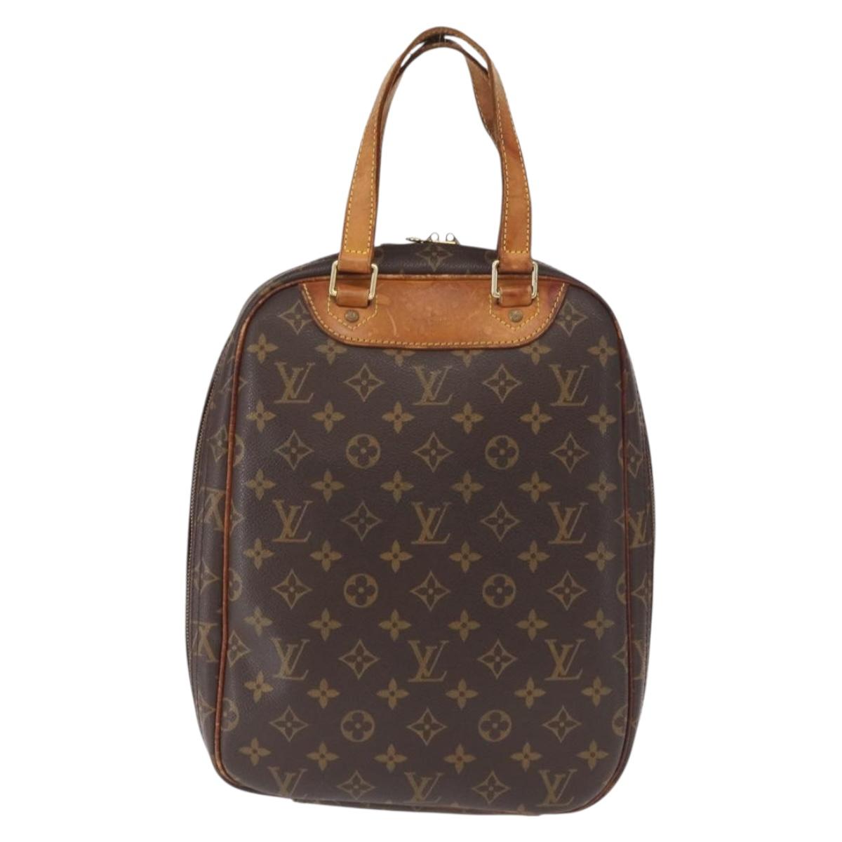 LOUIS VUITTON Monogram Excursion Hand Bag M41450 LV Auth ka1484
