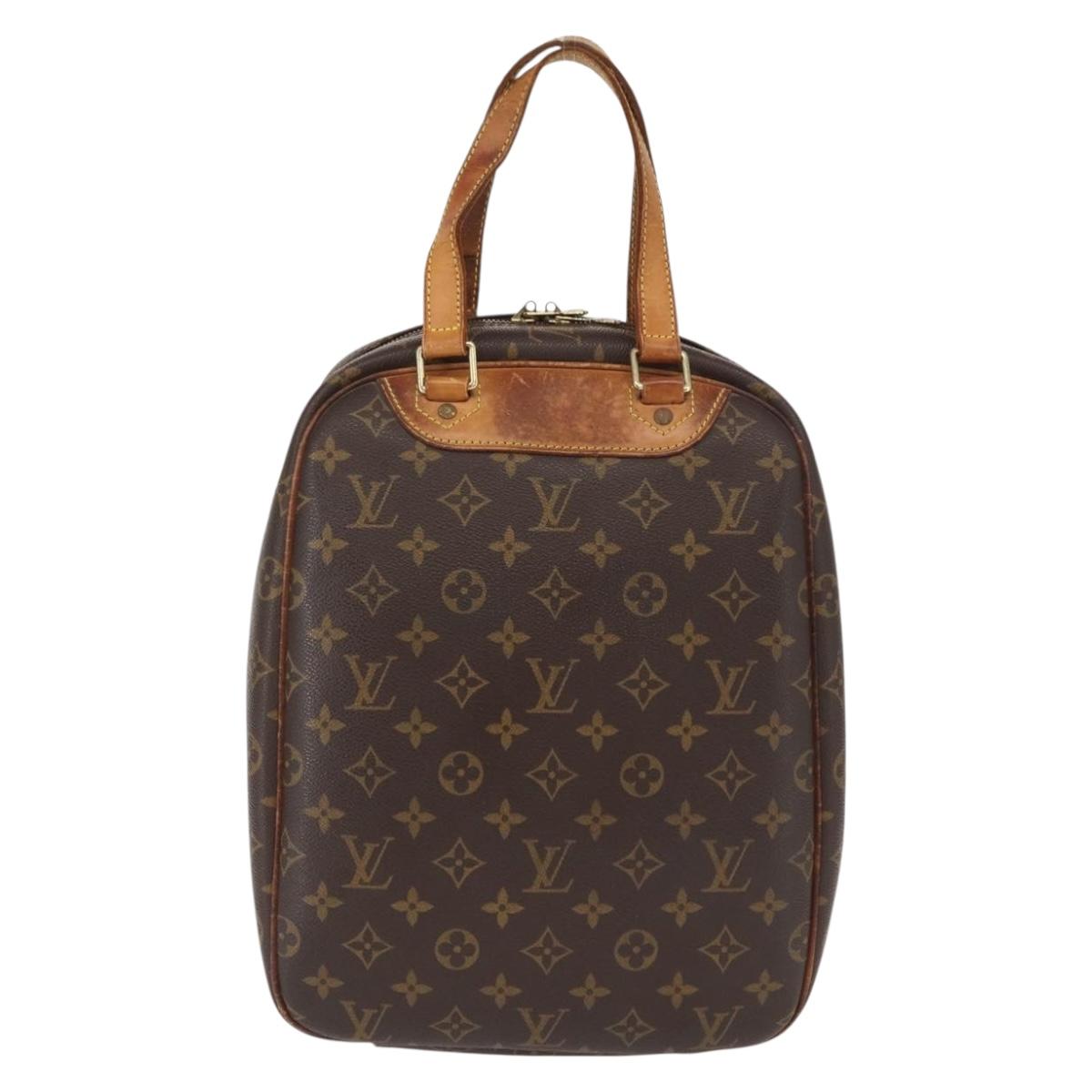 LOUIS VUITTON Monogram Excursion Hand Bag M41450 LV Auth ka1484