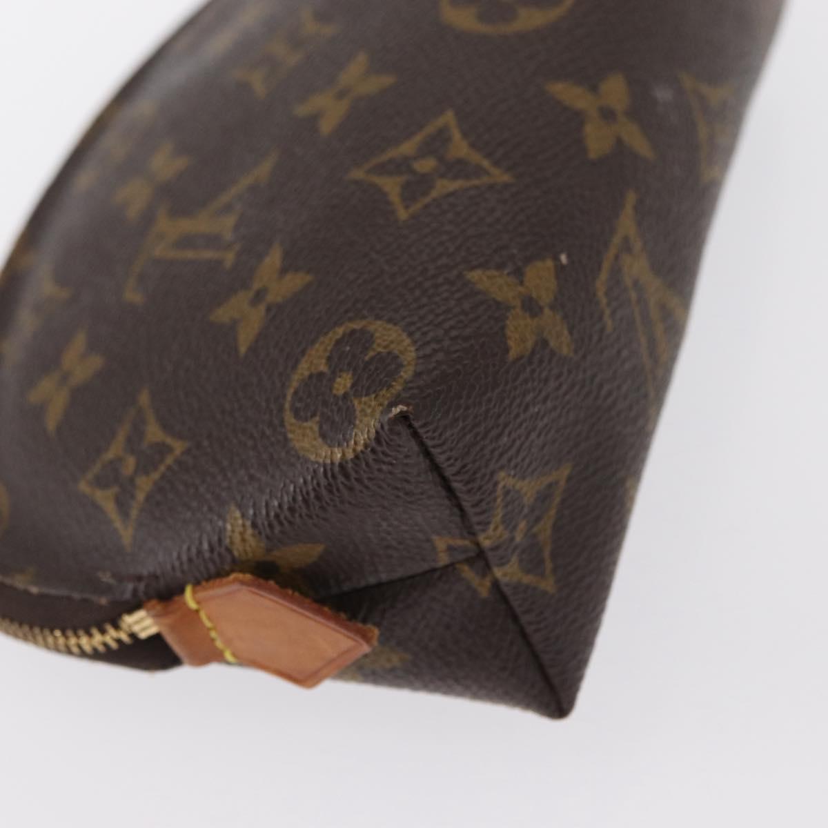 LOUIS VUITTON Monogram Pochette Cosmetic PM Pouch M43998 LV Auth ka1498