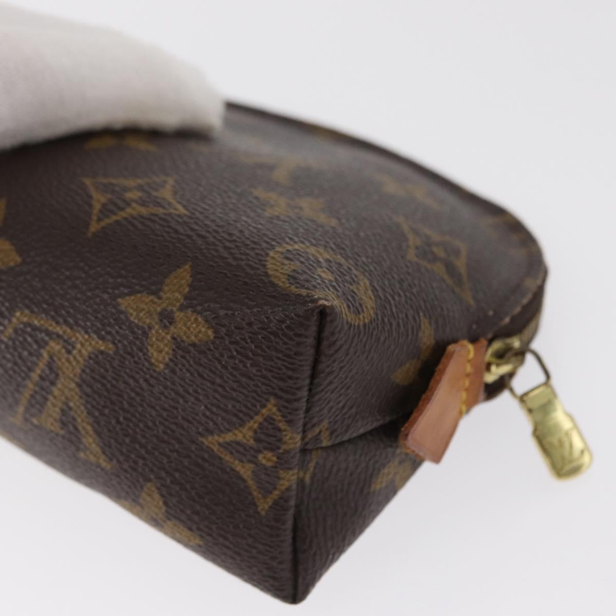 LOUIS VUITTON Monogram Pochette Cosmetic PM Pouch M43998 LV Auth ka1498