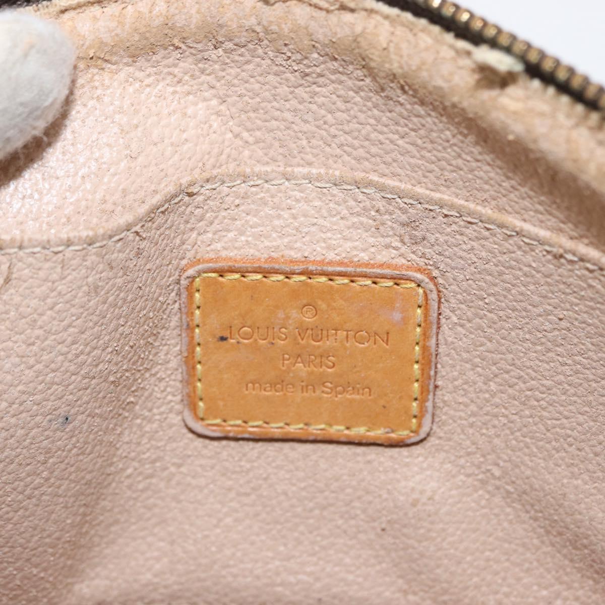 LOUIS VUITTON Monogram Pochette Cosmetic PM Pouch M43998 LV Auth ka1498