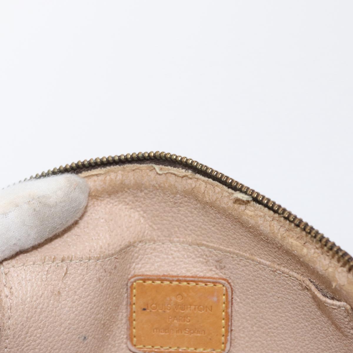 LOUIS VUITTON Monogram Pochette Cosmetic PM Pouch M43998 LV Auth ka1498