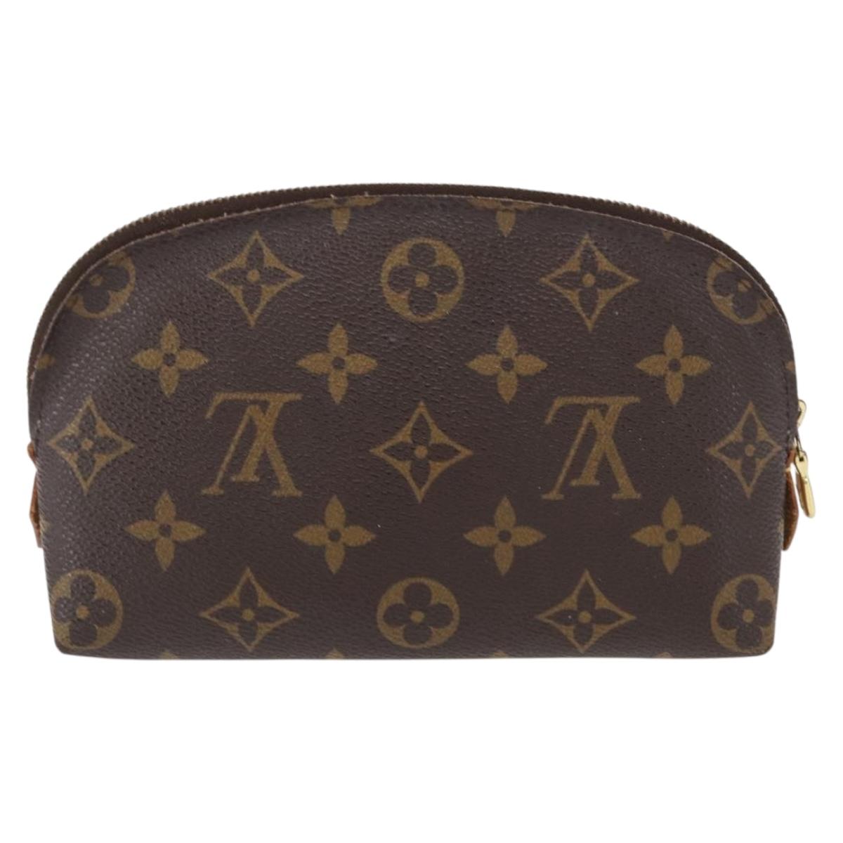 LOUIS VUITTON Monogram Pochette Cosmetic PM Pouch M43998 LV Auth ka1498