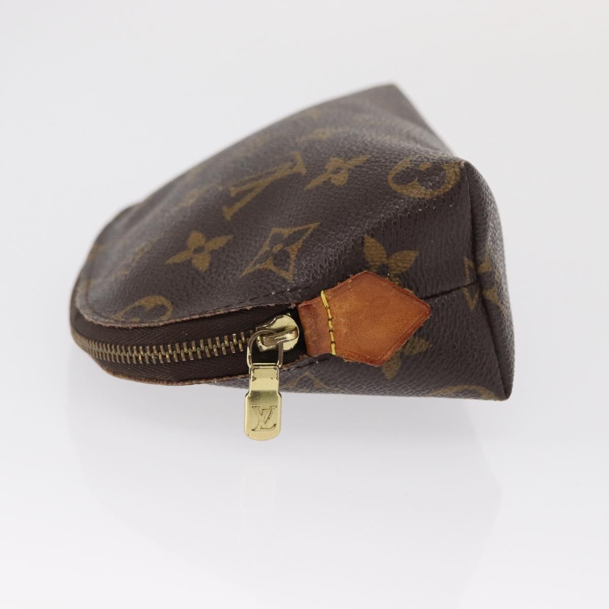 LOUIS VUITTON Monogram Pochette Cosmetic PM Pouch M43998 LV Auth ka1498