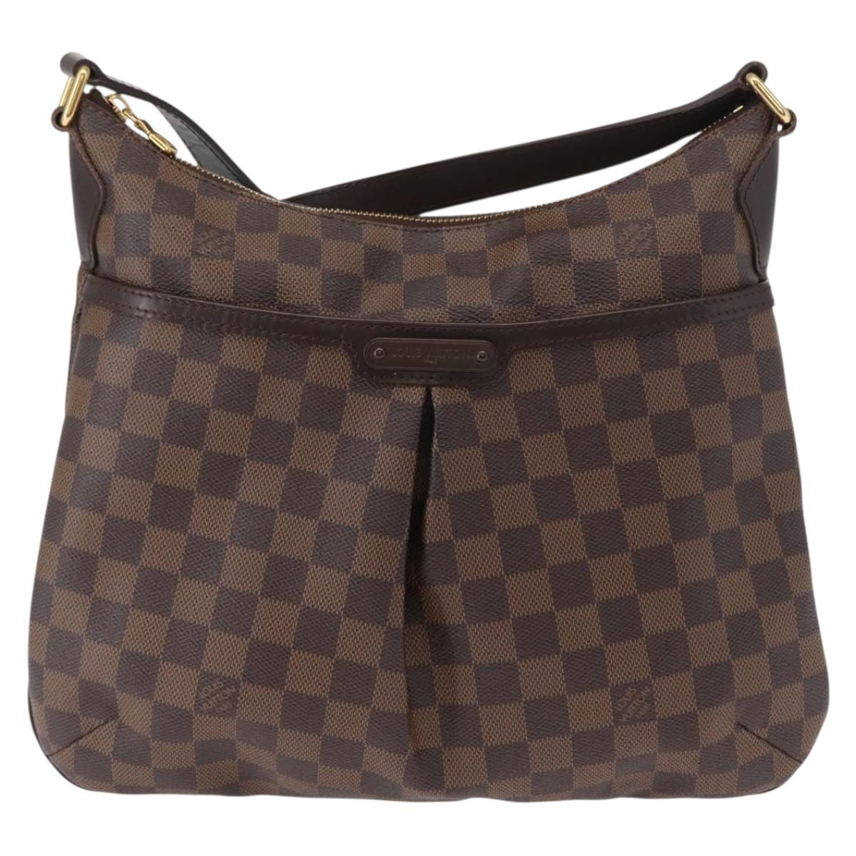 LOUIS VUITTON Damier Ebene Bloomsbury PM Shoulder Bag N42251 LV Auth ka1511