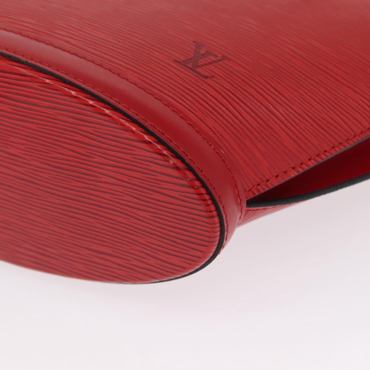 LOUIS VUITTON Epi Saint Jacques Shoulder Bag Red M52277 LV Auth ka1514