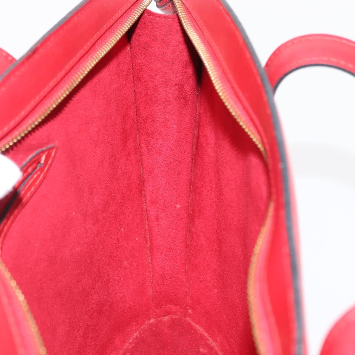 LOUIS VUITTON Epi Saint Jacques Shoulder Bag Red M52277 LV Auth ka1514