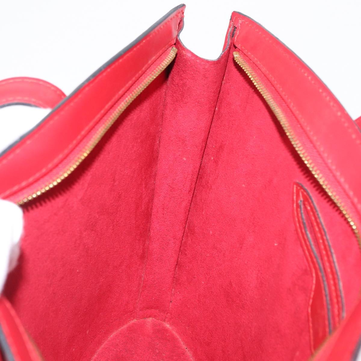 LOUIS VUITTON Epi Saint Jacques Shoulder Bag Red M52277 LV Auth ka1514