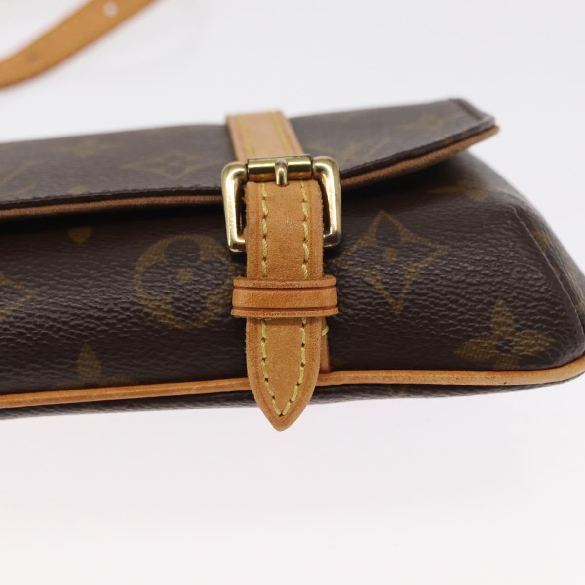 LOUIS VUITTON Monogram Pochette Marrell Waist Bag M51159 LV Auth ka1522