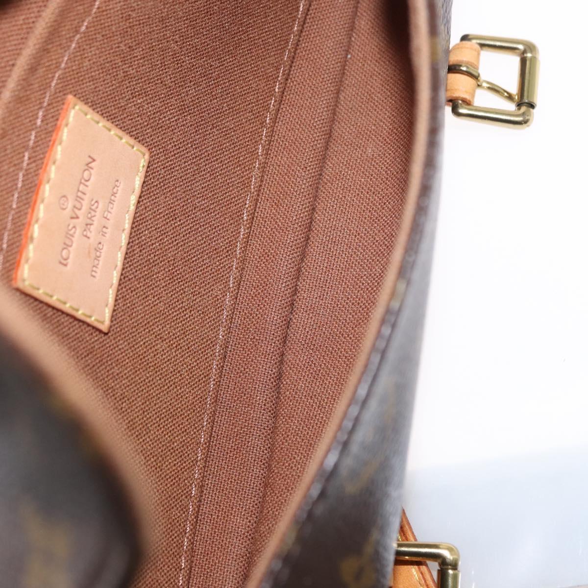 LOUIS VUITTON Monogram Pochette Marrell Waist Bag M51159 LV Auth ka1522