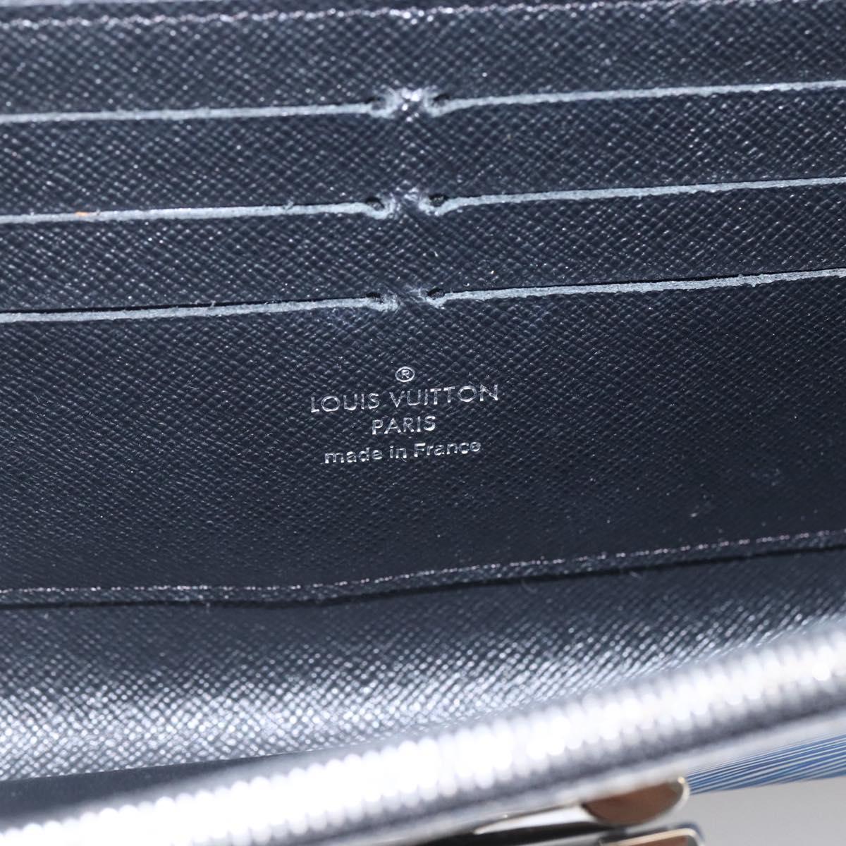 LOUIS VUITTON Epi Denim Twist MM Shoulder Bag Blue M50271 LV Auth ka1523SAM