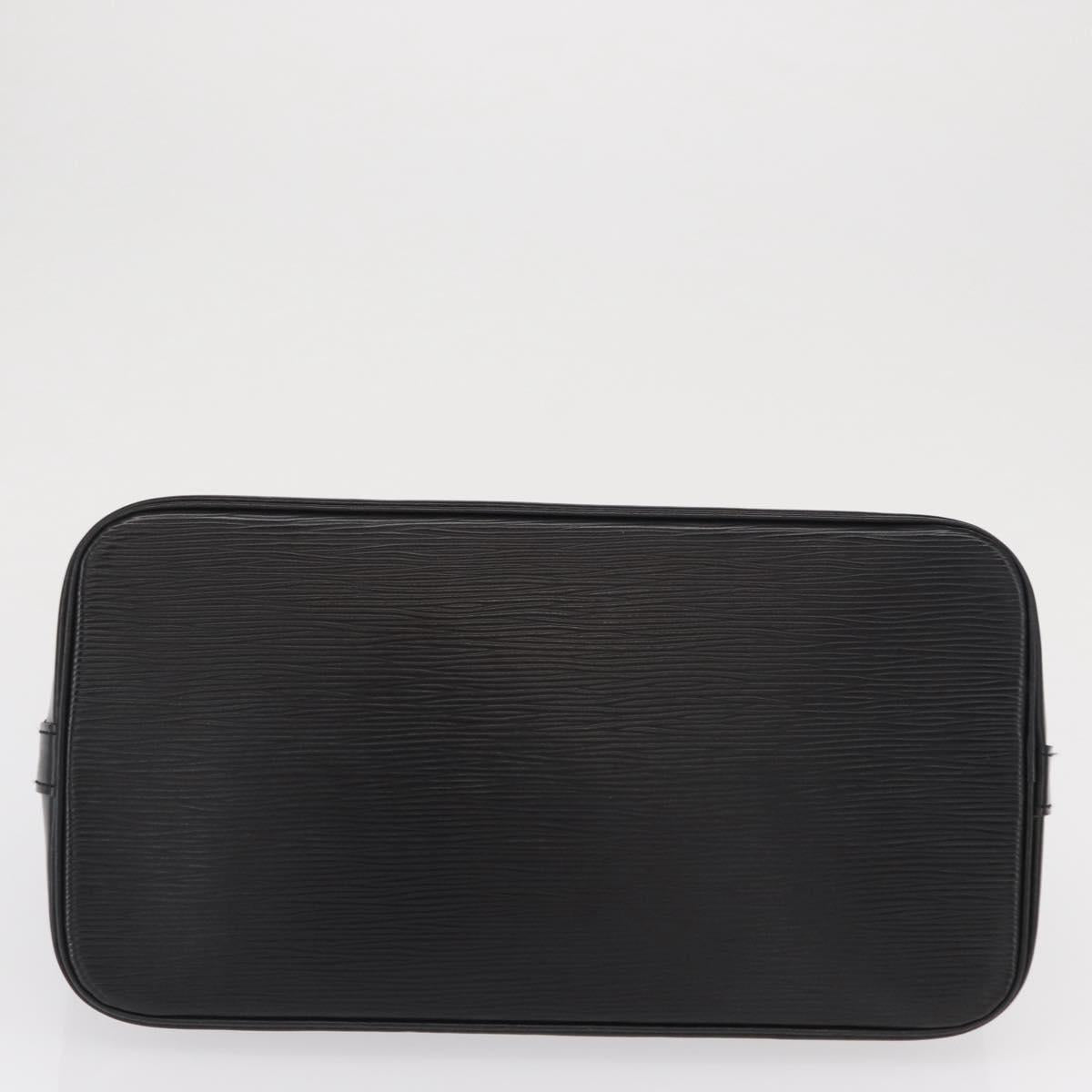 LOUIS VUITTON Epi Alma Hand Bag Black M52142 LV Auth ka1525V