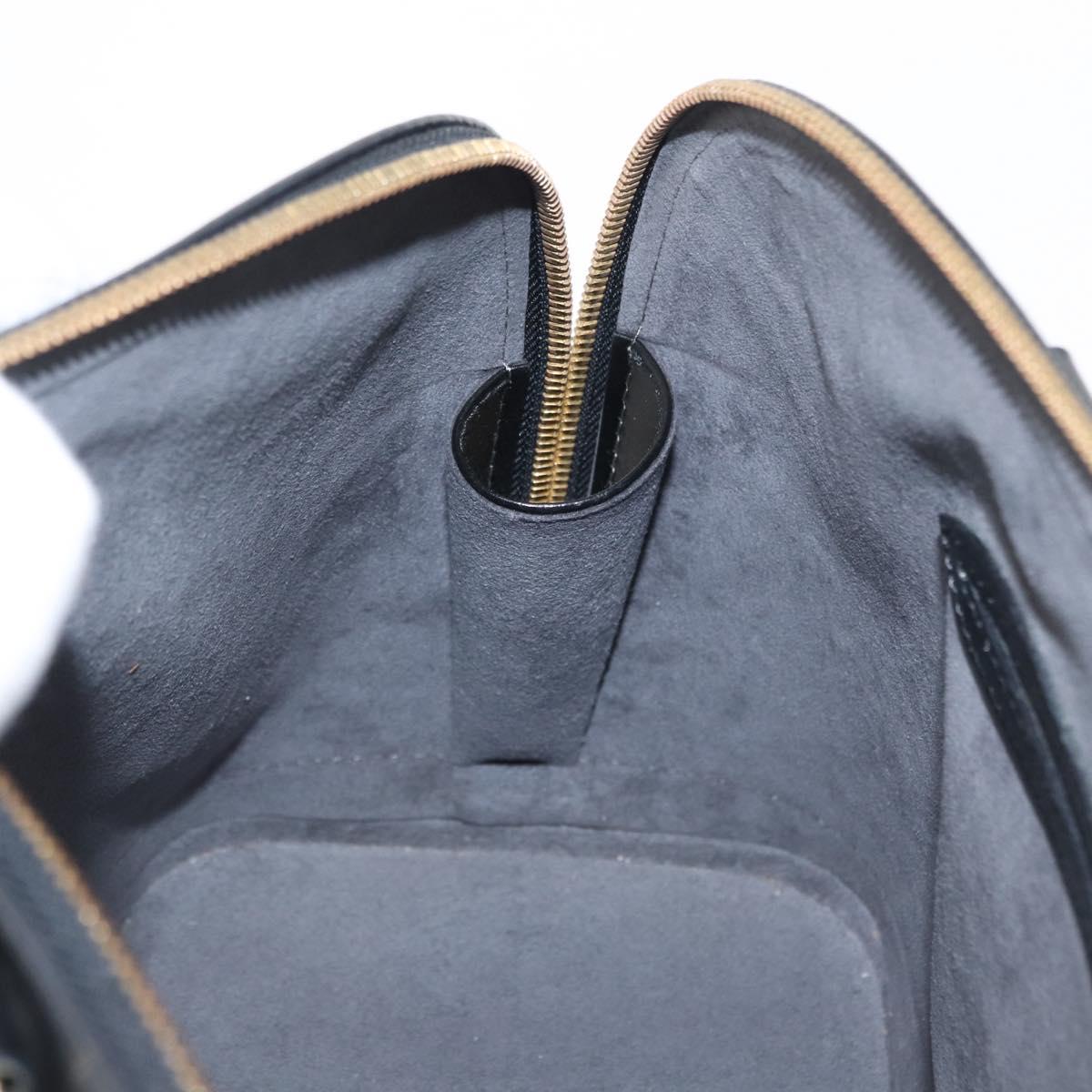 LOUIS VUITTON Epi Alma Hand Bag Black M52142 LV Auth ka1525V