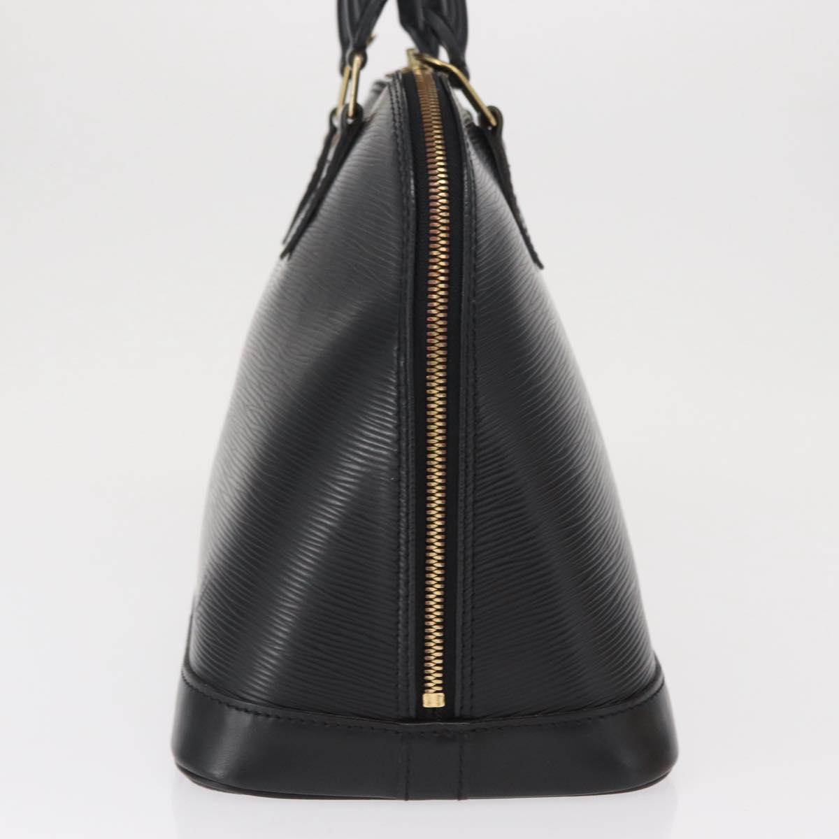 LOUIS VUITTON Epi Alma Hand Bag Black M52142 LV Auth ka1525V