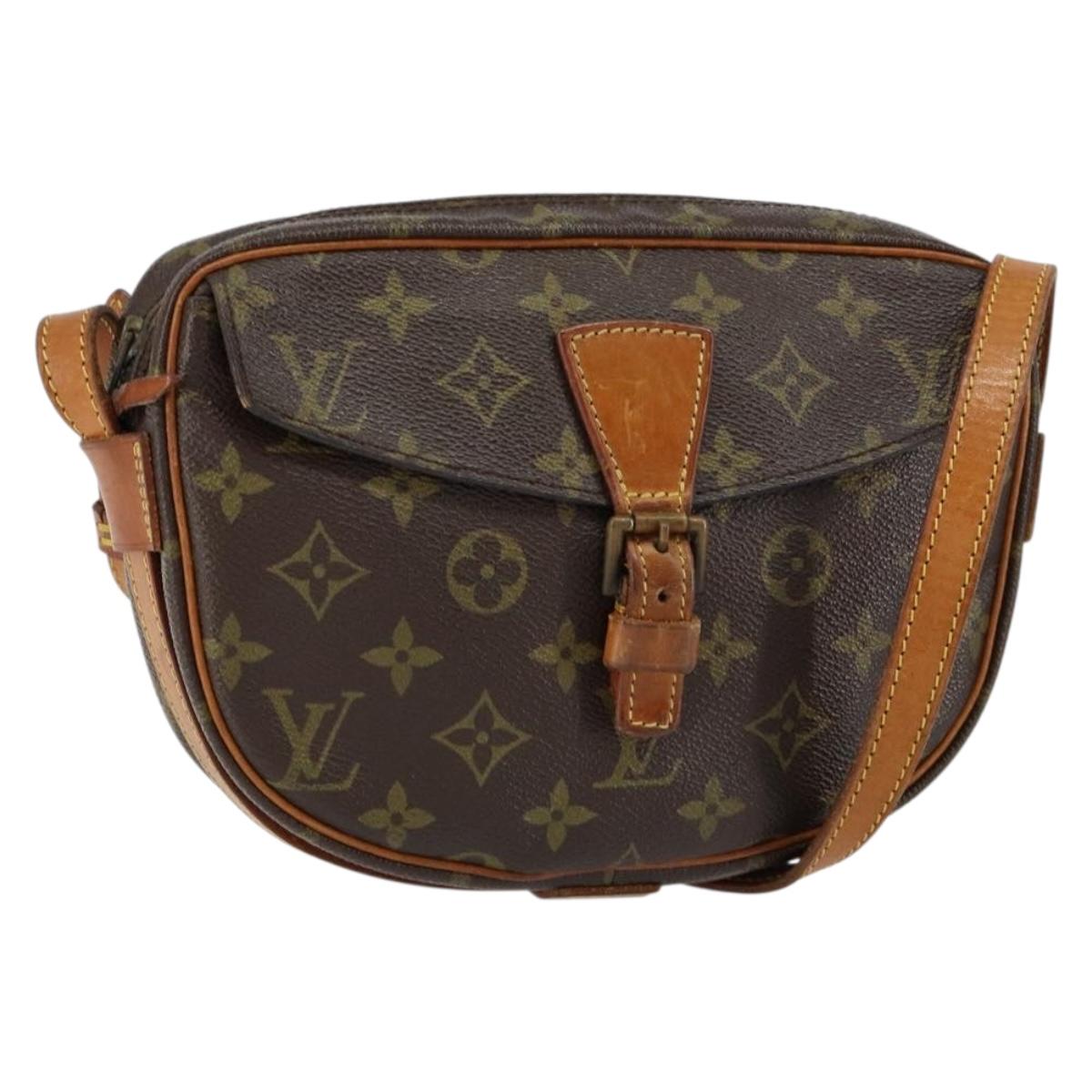 LOUIS VUITTON Monogram Jeune Fille MM Shoulder Bag Vintage M51226 LV Auth ka153